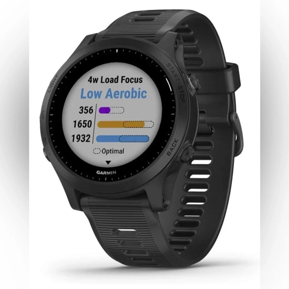 Garmin Forerunner 945, Premium GPS Running/Triathlon Smartwatch, Black